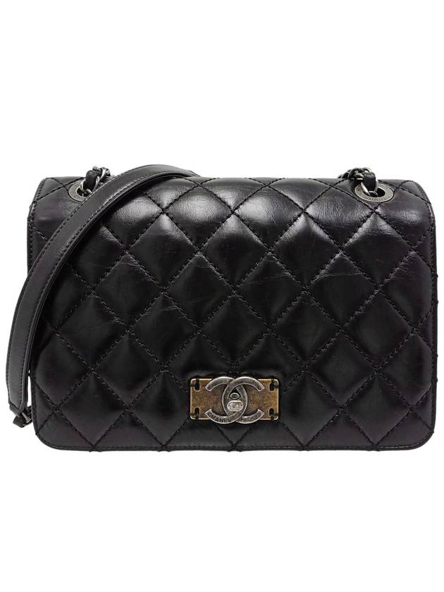 Women s A93347 Black Lambskin Small Season Chain Shoulder Cross Bag 22nd - CHANEL - BALAAN 1