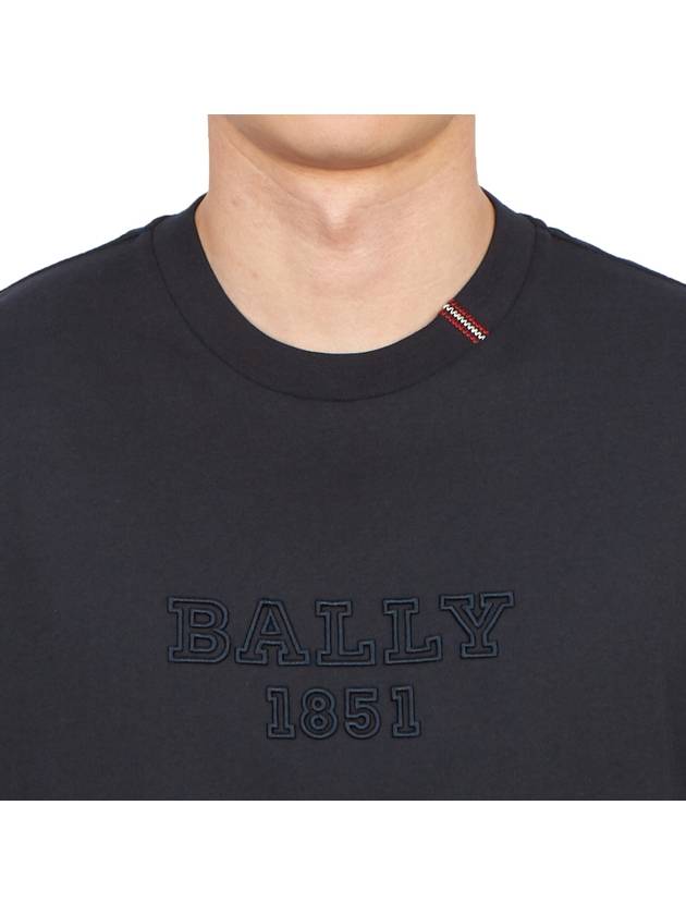 Men s Short Sleeve T Shirt M5BA834F 502 - BALLY - BALAAN 5