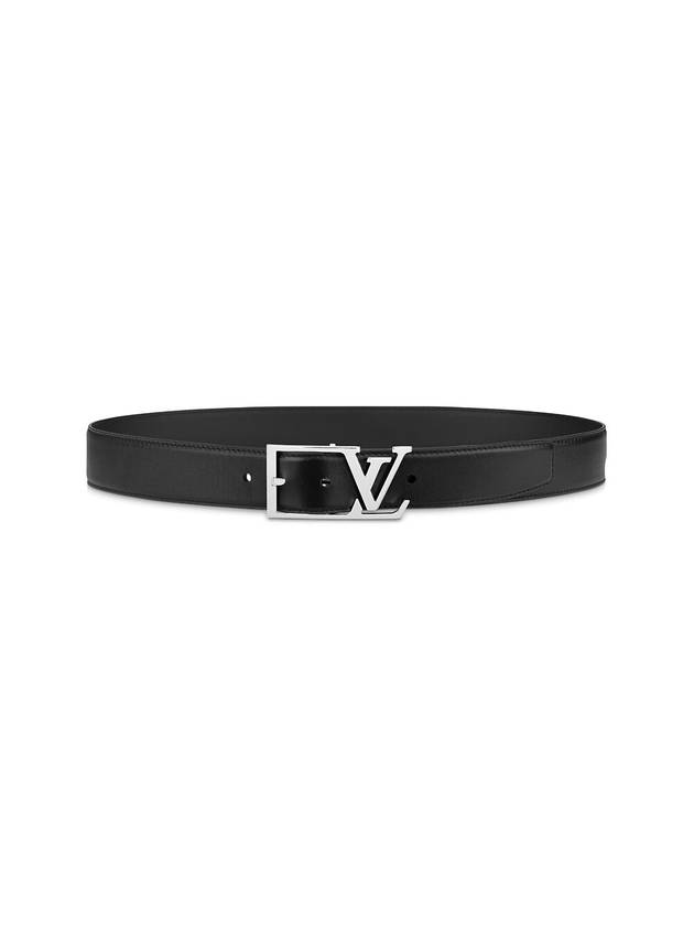 LV Skyline 35MM Leather Belt Black - LOUIS VUITTON - BALAAN 1