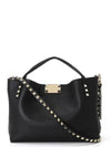 Stampalce Rockstud Tote Bag 26 Black 3W2B0K11 VSN 44A - VALENTINO - BALAAN 3