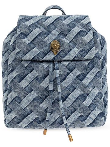 Kurt Geiger Denim Backpack Kensington, Women's, Blue - KURT GEIGER - BALAAN 1