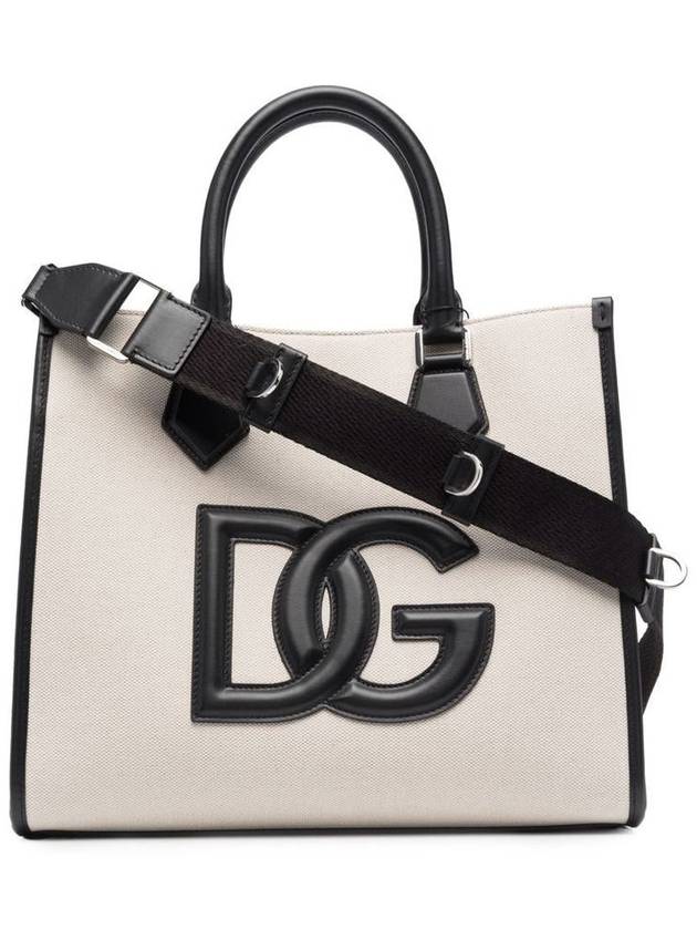 DG Logo Tote Bag Beige - DOLCE&GABBANA - BALAAN 2