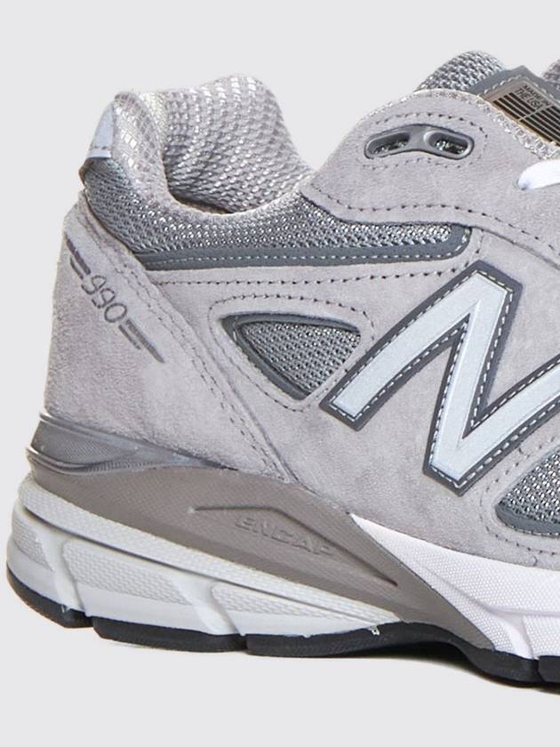 990v4 Core Low Top Sneakers Silver Grey - NEW BALANCE - BALAAN 5