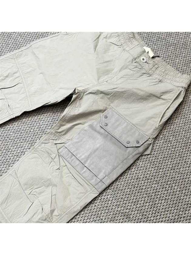 cargo trousers gray - TEN C - BALAAN 3