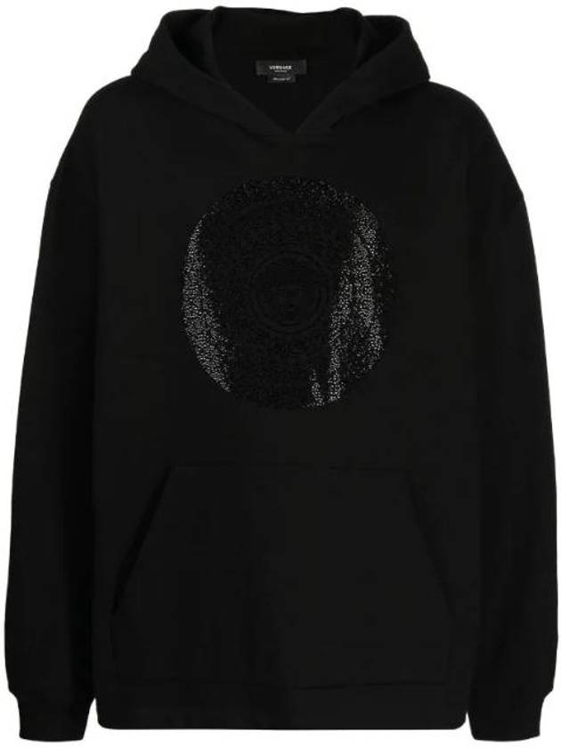 Medusa embellished print hoodie 10069871A04971 - VERSACE - BALAAN 1