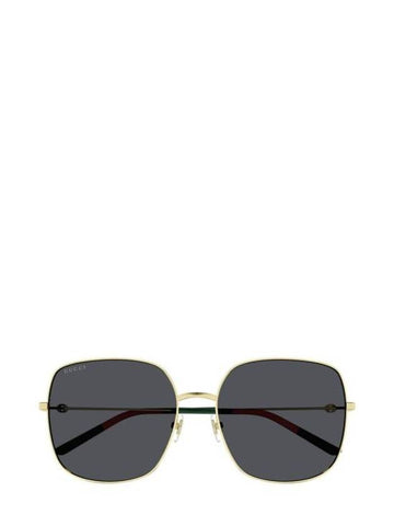 Eyewear Interlocking G Square Sunglasses Grey - GUCCI - BALAAN 1