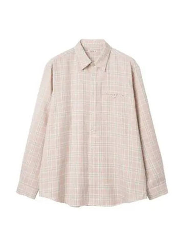 mercer check shirt pink - NOCLE - BALAAN 1