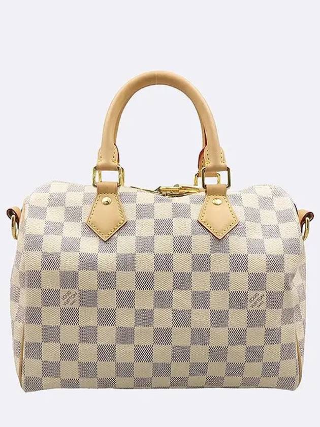 N40608 Damier Azur New Speedy Bandoulier 25 Tote Bag Shoulder Strap 2WAY - LOUIS VUITTON - BALAAN 2