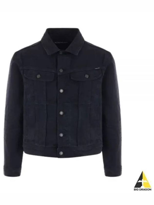 Cotton Jacket Blue - TOM FORD - BALAAN 2