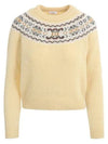 Women s Knit Top C line Sweaters Yellow - CELINE - BALAAN 2