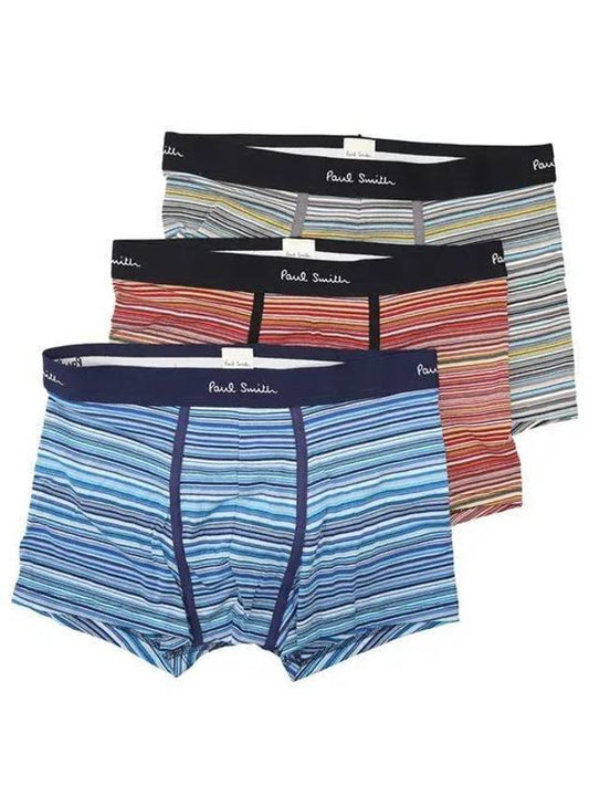 Striped M1A 914 M3PKP 1A Men's Underwear 3 Pack 1 Set 990908 - PAUL SMITH - BALAAN 1