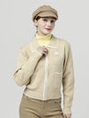 Doyou Know MC Women s Piping Color Scheme Shirt Collar Beige Thick Cardigan DO6242KT20 1 - DOYOUKNOWMC GOLF WEAR - BALAAN 2