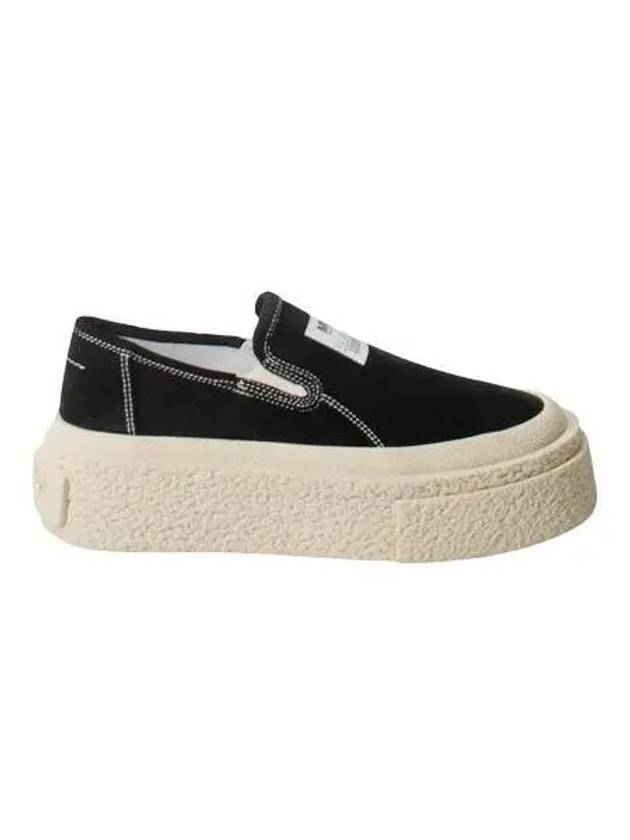 Women's Chunky Platform Slip-On Black - MAISON MARGIELA - BALAAN 2