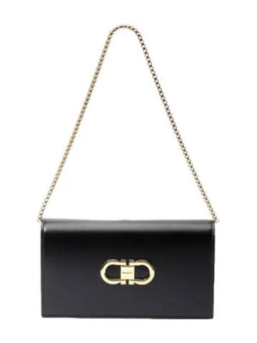 Ferragamo Double Gancini Mini Bag Women Crossbody - SALVATORE FERRAGAMO - BALAAN 1