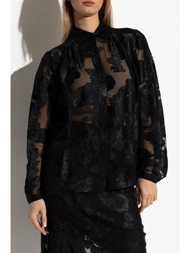 Etro Transparent Shirt, Women's, Black - ETRO - BALAAN 3