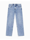 Jeans Eco Cool 90s Straight Fit Denim Jeans Light Blue - CALVIN KLEIN - BALAAN 1