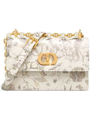 Miss Caro Leather Cross Bag White - DIOR - BALAAN 1