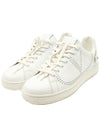 Women s Valentino TW2S0M20 White Calfskin V Logo Punching Rockstud Backnet Sneakers 39 5 gt Gangbuk used luxury goods - VALENTINO - BALAAN 4