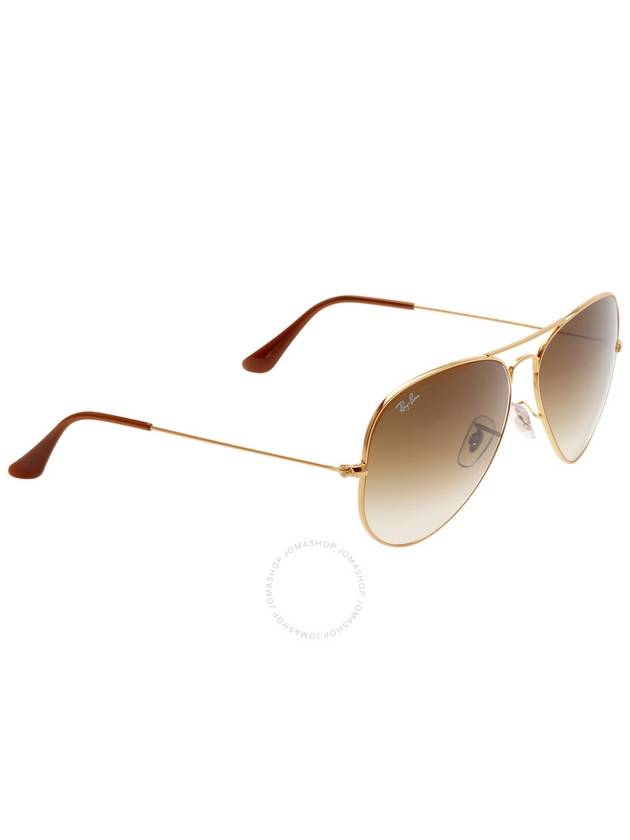 Ray Ban Aviator Gradient Light Brown Pilot Unisex Sunglasses RB3025 001/51 62 - RAY-BAN - BALAAN 2