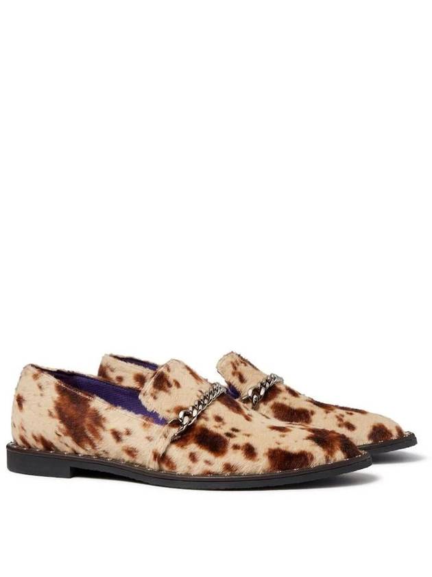 23 fw Parabella Loafer in APPALOOSAPRINTED Velvet 810303 AF0460 8588 B0230783994 - STELLA MCCARTNEY - BALAAN 3