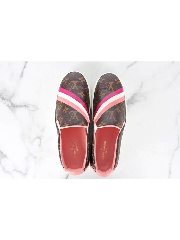 Monogram slip on pink 37 240 - LOUIS VUITTON - BALAAN 9