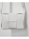 Intrecciato Cassette Small Cross Bag White - BOTTEGA VENETA - BALAAN 6