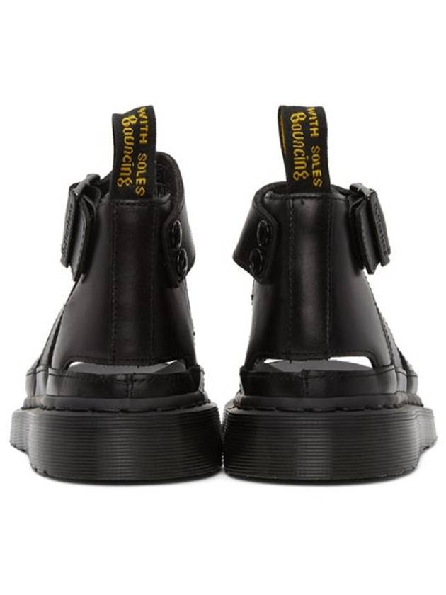 Clarissa 2 Strap Sandals Black - DR. MARTENS - BALAAN 3