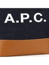 Logo Denim Axelle Tote Bag Navy - A.P.C. - BALAAN 5