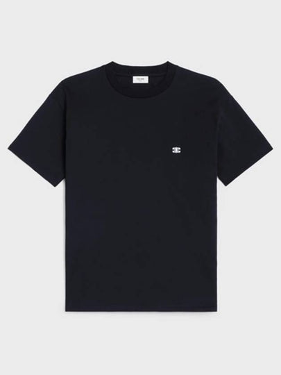 Triomphe Loose Logo Short Sleeve T-Shirt Black - CELINE - BALAAN 2