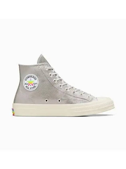 Women s High Top Sneakers Converse Sports Shoes A10214C Gray - CONVERSE - BALAAN 2