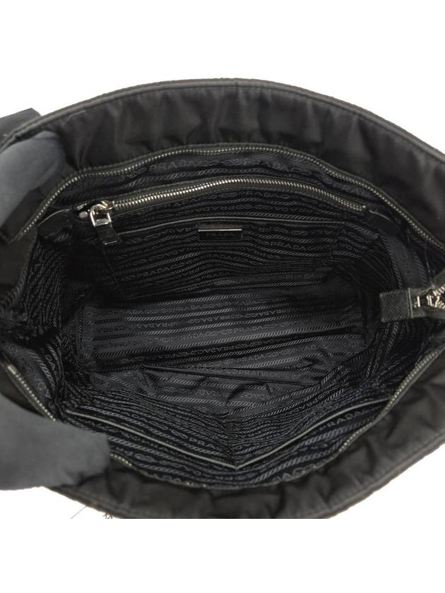 Quilted Tesuto Chain Shoulder Bag Black - PRADA - BALAAN 8