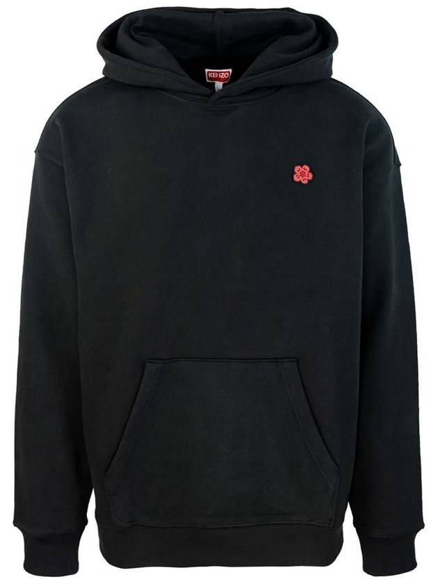 Boke Flower Oversized Hoodie Black - KENZO - BALAAN 2