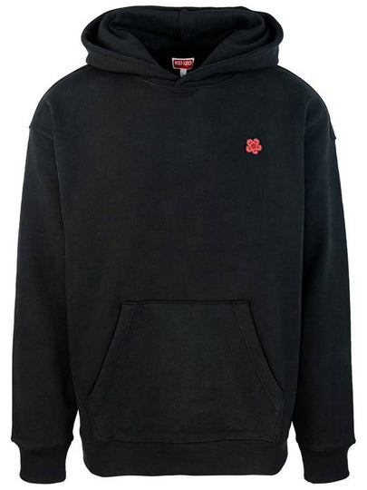 Boke Flower Oversized Hoodie Black - KENZO - BALAAN 2