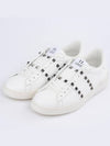 Rockstud Low Top Sneakers White - VALENTINO - BALAAN 2