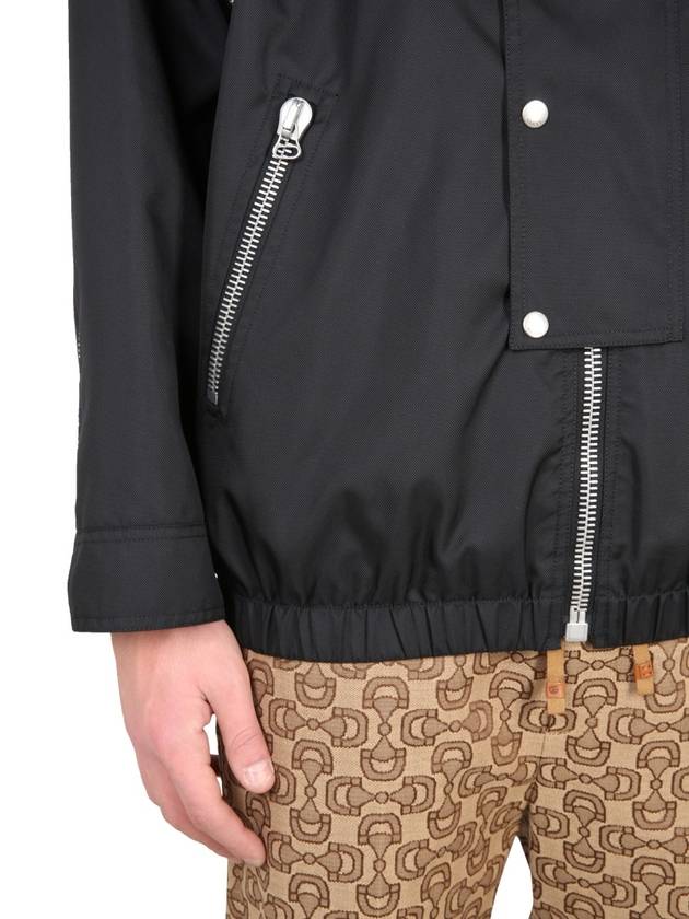 Metamorfosi Multi Zip-Up Jacket Black - GUCCI - BALAAN 6