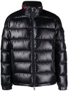 Bone Short Down Jacket Navy Blue 23FW - MONCLER - BALAAN 1