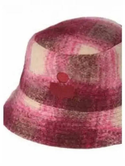 Haley Embroidered Logo Bucket Hat Pink - ISABEL MARANT - BALAAN 2