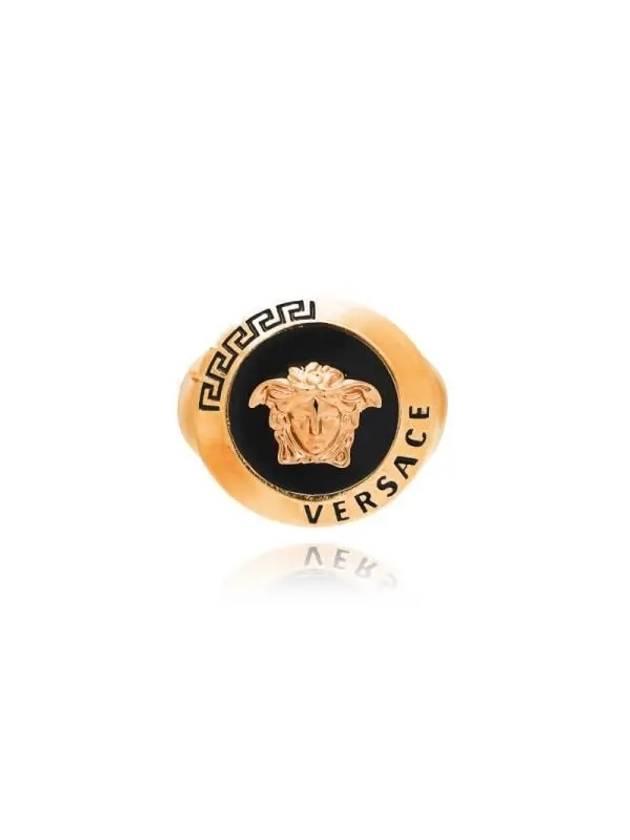 Men's Medusa Logo Ring Gold - VERSACE - BALAAN 3