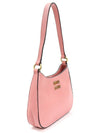 5BC105 Rosa Pink Madras Leather Gold Lettering Hobo Shoulder Bag - MIU MIU - BALAAN 3