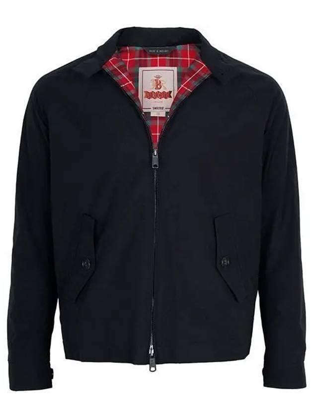 Men's G4 Classic Harrington Zip-Up Jacket Dark Navy - BARACUTA - BALAAN 2