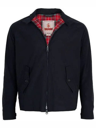 Men's G4 Classic Harrington Zip-Up Jacket Dark Navy - BARACUTA - BALAAN 2