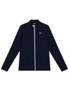 JLINDEBERG Bridge Hybrid Windbreaker Jacket Navy - J.LINDEBERG - BALAAN 4