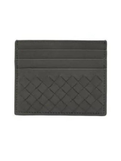 Intrecciato Classic Card Wallet Dark Grey - BOTTEGA VENETA - BALAAN 2