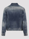 Button Regular Fit Denim Jacket Blue - ACNE STUDIOS - BALAAN 3