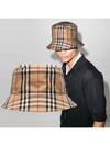 Vintage Check Technical Bucket Hat Beige - BURBERRY - BALAAN 2