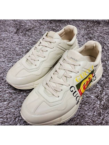 Rhyton square logo sneakers 9 280 - GUCCI - BALAAN 1