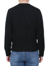 Baby Fox Patch Boxy Cardigan Black - MAISON KITSUNE - BALAAN 6