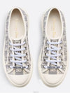 Walk'n' Platform Oblique Embroidered Low Top Sneakers Grey - DIOR - BALAAN 8