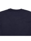 Lens Wappen Wool Knit Top Navy - CP COMPANY - BALAAN 8