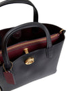 Willow Leather Tote Bag Black - COACH - BALAAN 6